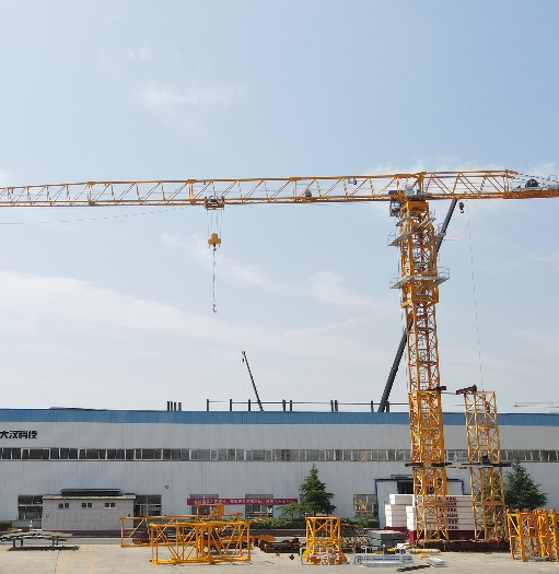 Quality flat top Tower Crane QTP6015-8 Better stability topless tower crane Factory for sale