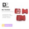 China Red DTM Clothing Plastic Belt Buckle Bulk Buttons Fashion Bag Accessories factory