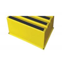 Quality Living Room Furniture Plastic Step Stool Yellow Color For Home / Industrial for sale