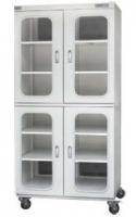 China 870L Desiccant Electronic Dry Storage Cabinet with Digital Temp Display / RH Control factory