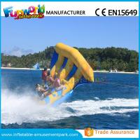 China Digital Printing Inflatable Boat Toys Flying Fish Boat One Years Warranty factory