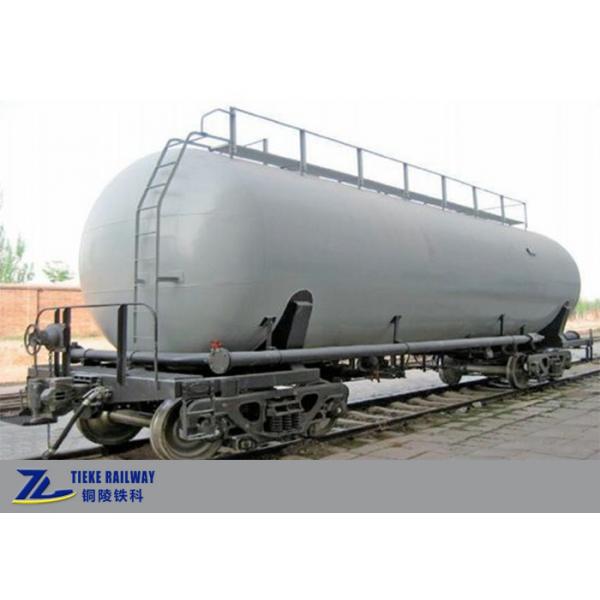 Quality U70 Railway Bulk Cement Tanker Wagon 70t Load Traction Pillow Included for sale