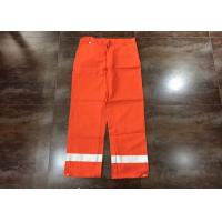 China Orange Flame Resistant High Visibility Clothing For Men Heat Insulated factory