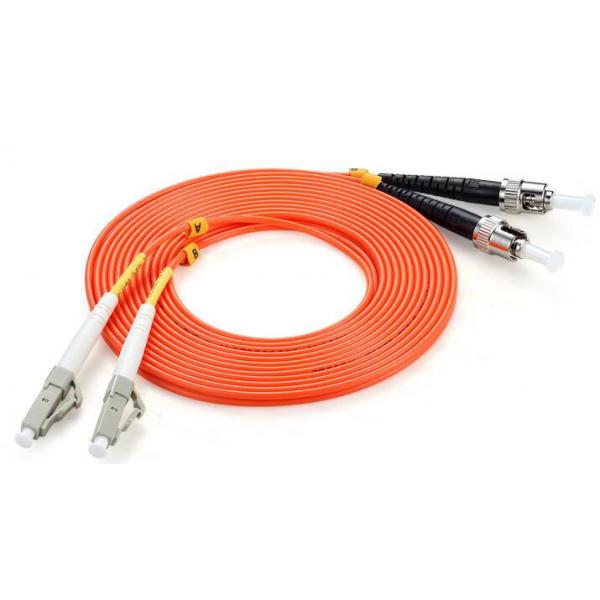 Quality FC MM Fiber Patch Cord ≤0.3dB IL, Compiance with TIA / IEA, IEC, Rohs for sale