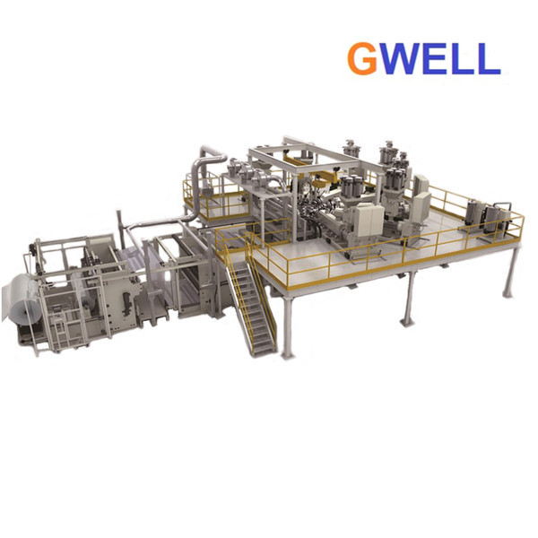 Quality Three Layer CPE Cpp Film Machine Plant 2200mm 3500mm 4000mm for sale