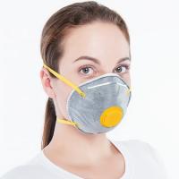 China FFP1 / FFP2 / FFP3 Disposable Dust Mask Respirator Soft Lining Soft Nose Cushion factory
