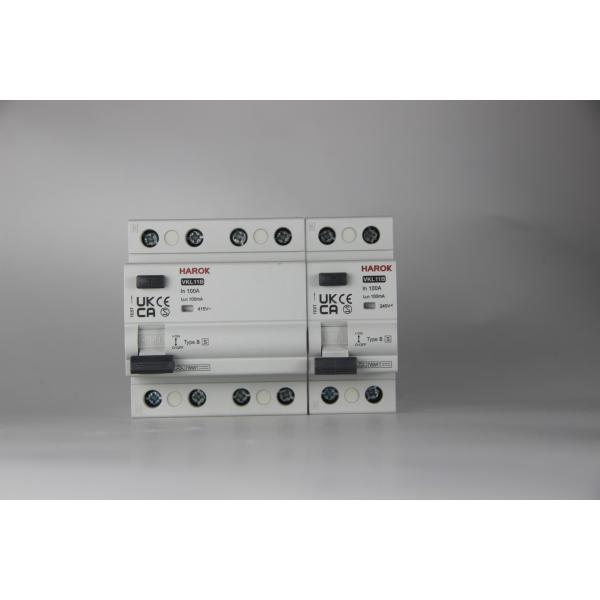 Quality High Immunity RCCB TYPE B- Rated Voltage Un 2P 230/240V~ And 4P 400/415V~ With Superior Mechanical Endurance Of ≥ 4000 for sale