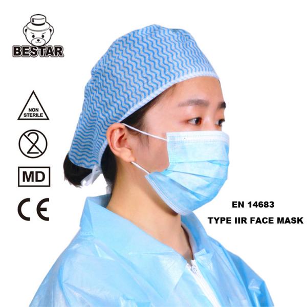 Quality 3ply Disposable Earloop Face Mask Dust Resistant Mask White Blue Black Green for sale