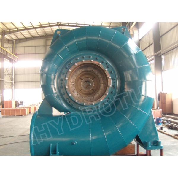 Quality 20m -300m Water Head Small Francis Hydro Turbine / Francis Water Turbine with generator for sale