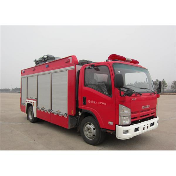 Quality ISUZU 4x2 Drive Lighting Rescue Fire Truck with 50Kw Generator and Two Main Lamps for sale