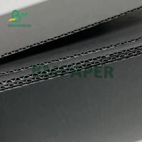 China Black Corrugate E Flute Cardboard Sheet For Carton Packing 502mm X 693mm factory