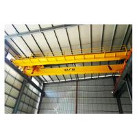 China Yellow Painting Double Girder Eot Crane 20ton Capacity With Hoist Trolley factory