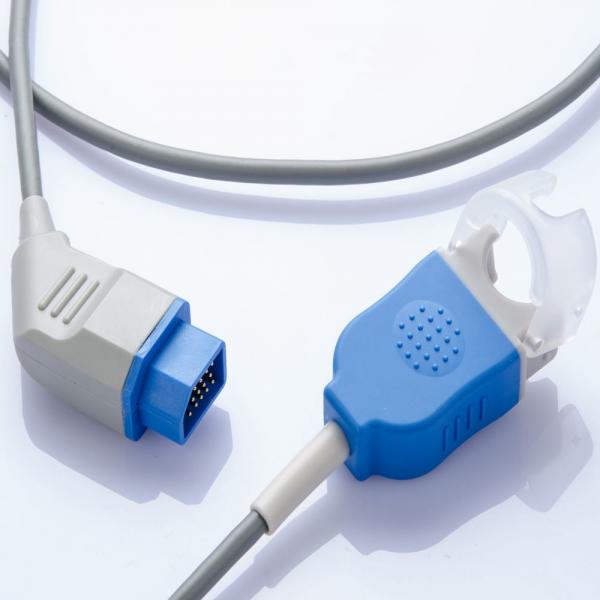 Quality 14 Pin JL-900P Spo2 Sensor Cable Compatible For Nihon Kohden for sale