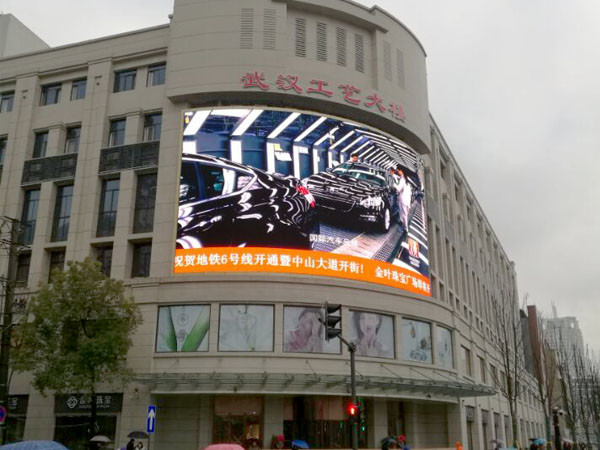 Quality P10 P8 P6 outdoor media advertising billboard wall for full color video show for sale