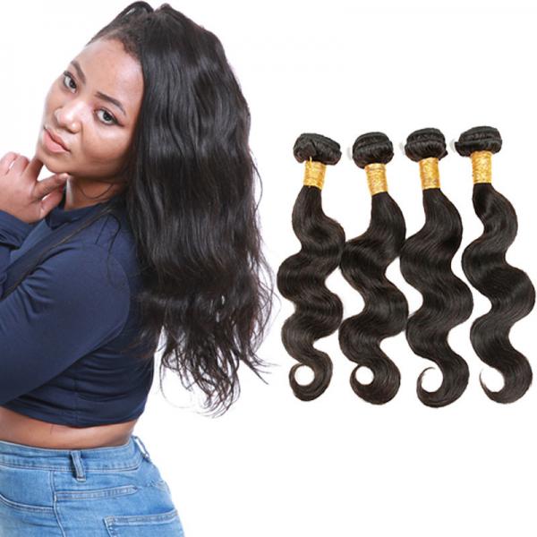 Quality Virgin Brazilian Remy Body Wave Human Hair Weave Strict Quality Control for sale