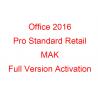 China 50PC Microsoft Office 2016 Key Code , Genuine Product Code Office 2016 Pro factory