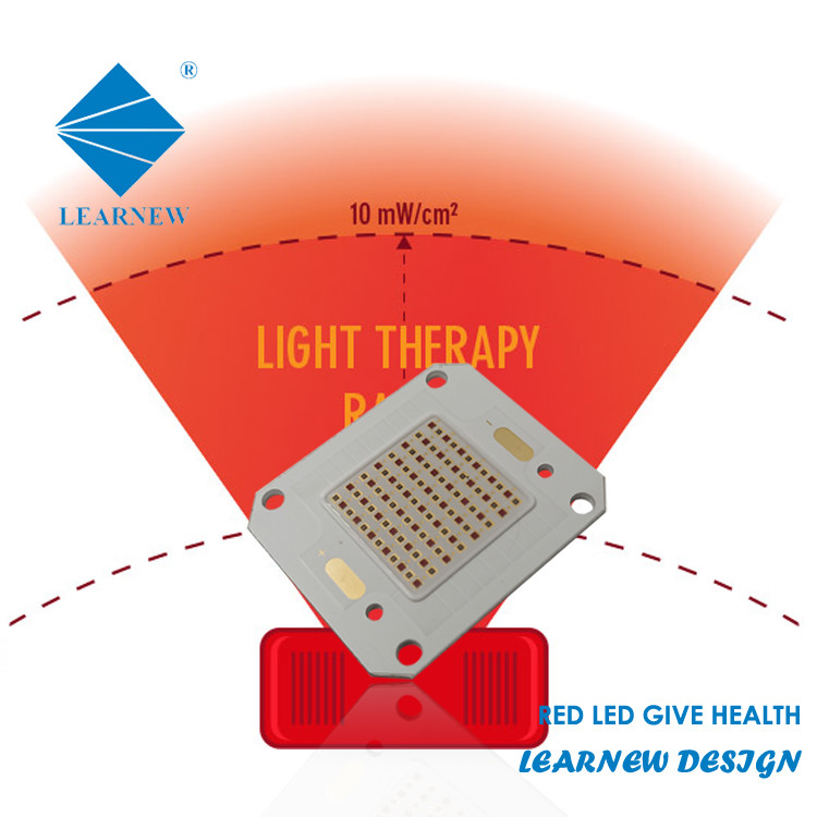 China 660nm 4046 IR LED Chips High Radiant Infrared 28V 34V 100W COB LED factory