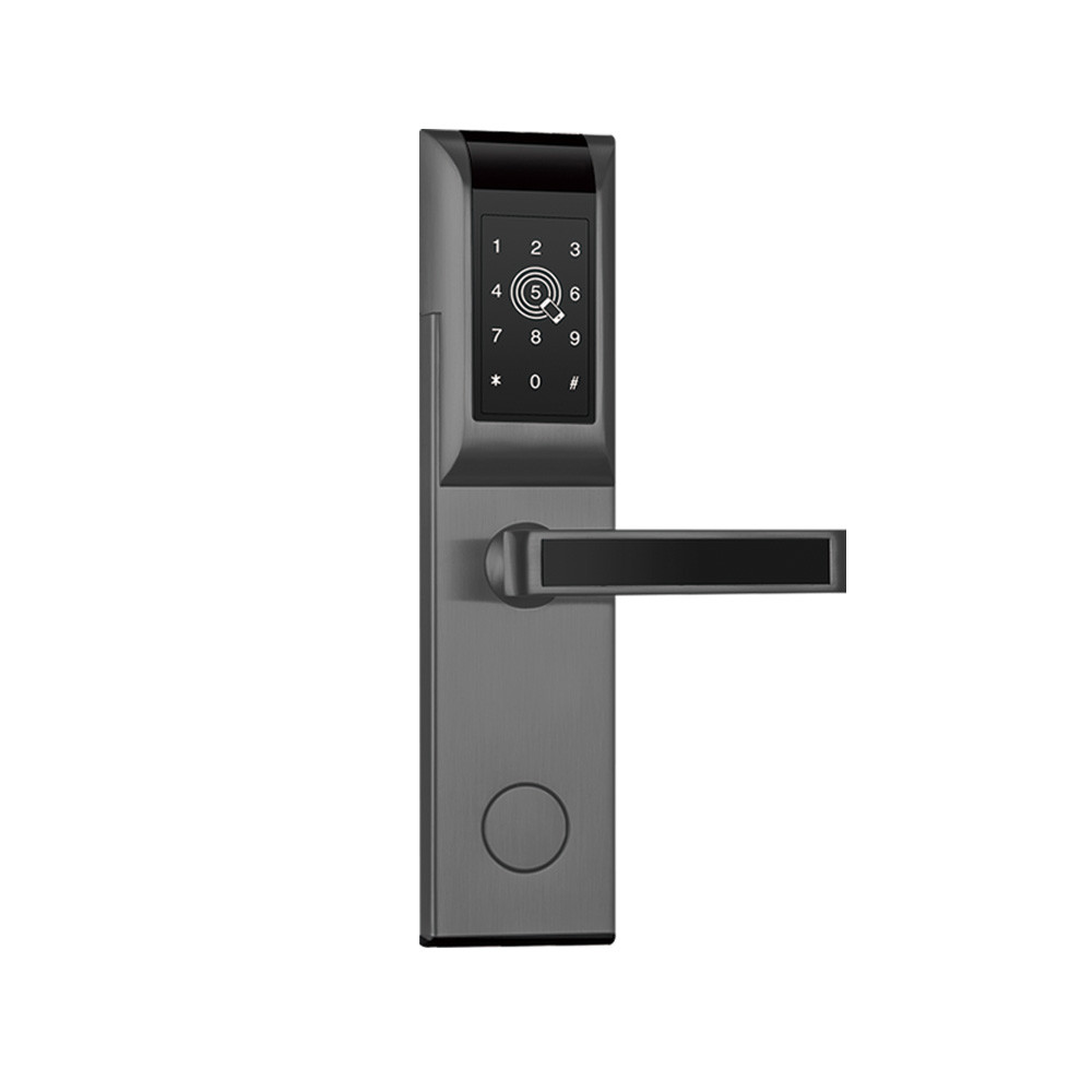 China Cheapest Black Digital Bluetooth WiFi Door Lock for Apartment factory
