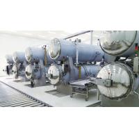 China High Pressure Silver Food Processing Sterilizer Retort For Can Food Pouch Bag factory