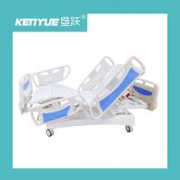 China Hospital Furniture Electric Nursing Bed Blue Five Function Adjustable factory