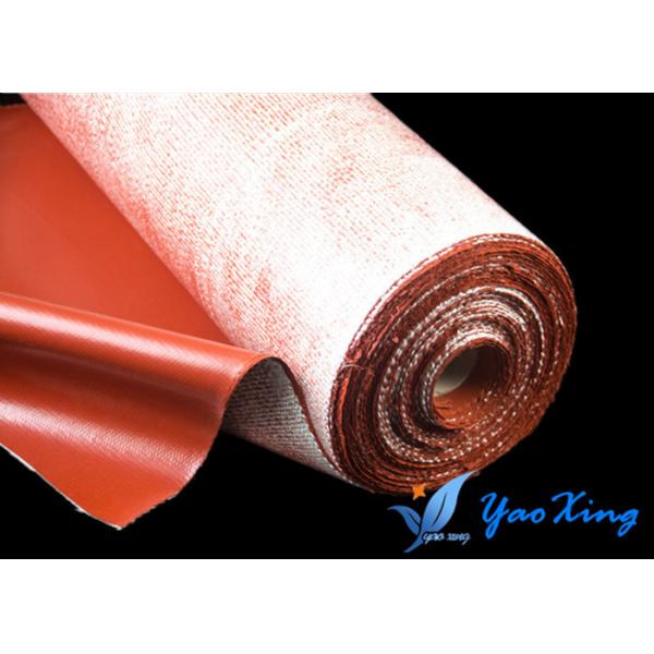 Quality Anti - Aging Silicone Fiberglass Fabric  Good Heat Insulation And Soft Surface for sale