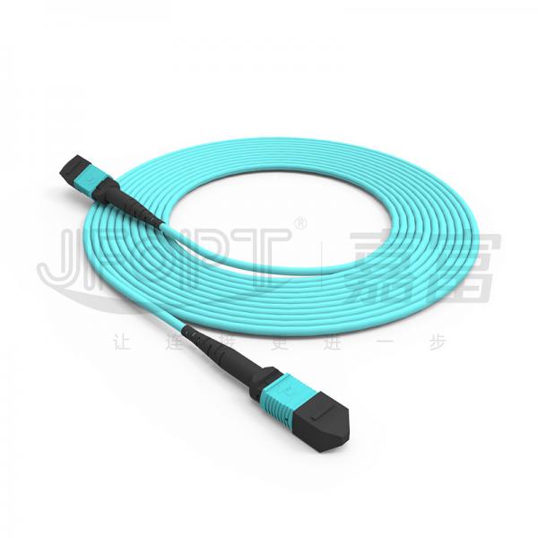 Quality Switchable Polarity MPO patch cable With A/B Polarity Conversion And Key for sale