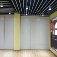 China Hotel Space Separating Acoustic Resistant Folding Movable Partition Wall factory