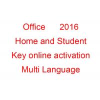 China Microsoft Office 2016 Home And Student Key for sale