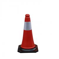 China Highway Traffic Cone Warning Cone SH-X053 with 1.5kgs Weight and Eye-catching Design factory