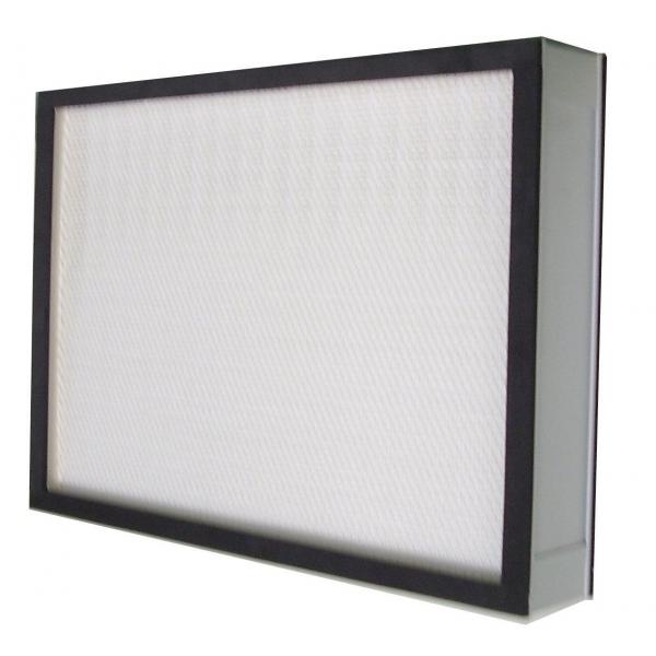 Quality Clean Room Pleated Hepa Air Filter Glass Fiber With Hot Melt Beads Separator for sale