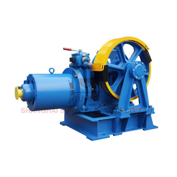 Quality VVVF Elevator Traction Machine Traction Elevator Components With Right Sheave Position for sale