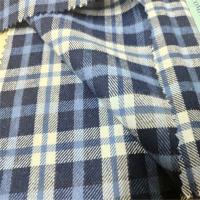 China Casual Shirts Plaid Cotton Fabric Multi Color Optional For School Uniform factory