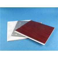 China White Red Silver Marble Color UPVC Wall Panels , decorative wall cladding sheets factory
