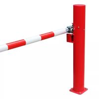 China High Speed 3s Parking Boom Barrier Rolling Code Remote Control Red Cabinet Small Size factory