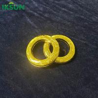 China Decorative Plastic Curtain Rod Rings , Drapery Hardware Rings For 28mm Pole factory