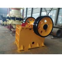 Quality Quartz Sand Jaw Crusher Machine , Complete Set Fixed Rock Mining Crusher for sale