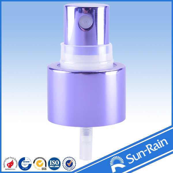 Quality pressure mist sprayers Sunrain aluminium plastic mist sprayer 24/410 for sale