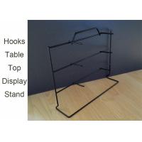 China Welded Wire Display Rack For Table Tops , One Side Wire Table Top Display Stands factory