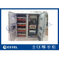 Quality Reasonable Layout Assembled Base Station Cabinet Outdoor Rack Enclosure With Battery Compartment for sale