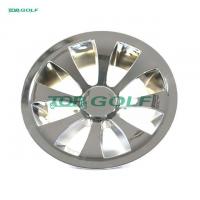 China 10 Turbine Golf Cart Wheel Covers Hub Caps Plastic Material Easy To Install for sale