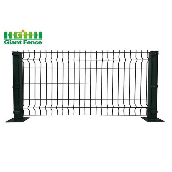 Quality Square Post 50*150mm No Climb Security Fence For Public Ground for sale