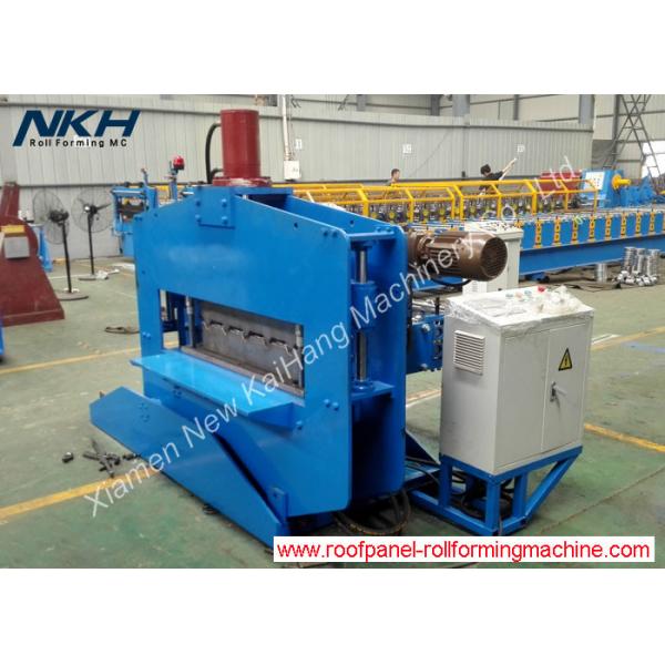 Quality Blue Roofing Sheet Crimping Machine , Hydraulic Crimp Panel Curving Machine for sale