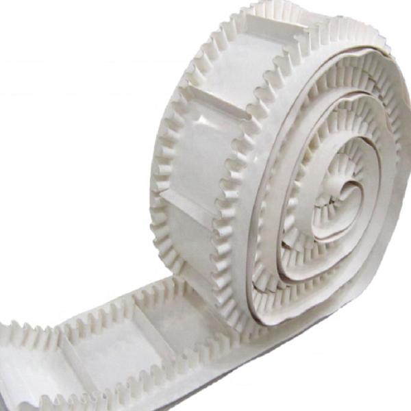 Quality EP ST630 ST800 ST1000 White Skirt Conveyor Belt for sale