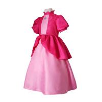 China Patchwork Fluffy Long Cosplay Dress for Children's Carnival Brigitte Princess Dress up factory