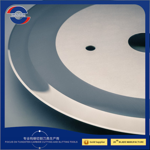 Quality Wear Resistant Round Slitter Blades Circular Slitting Knife Silver for sale
