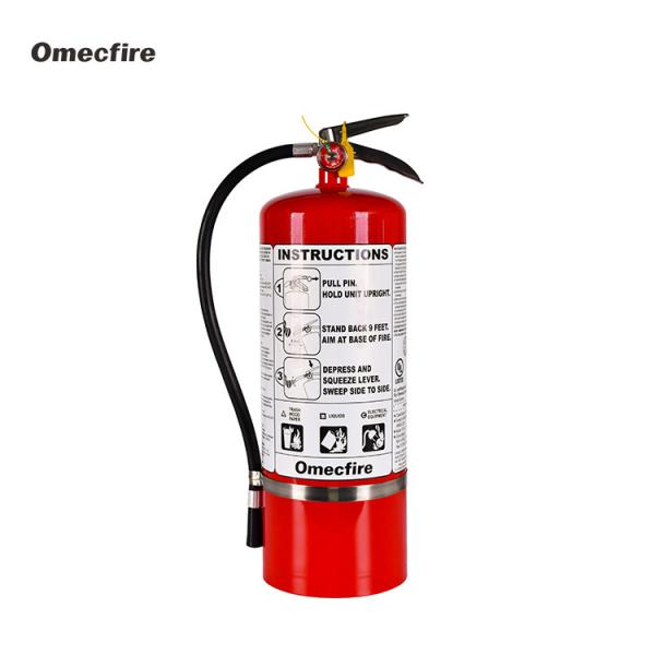 Quality 20lbs ABC Dry Powder Portable Fire Extinguisher 6A 80BC UL ULC Approved for sale