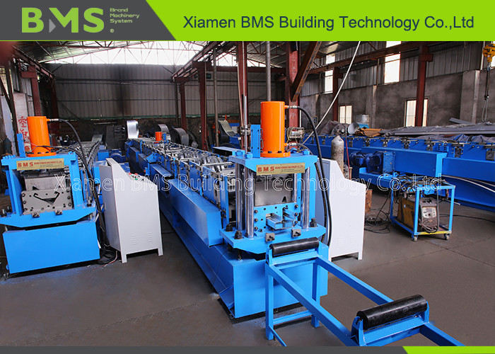 China CE Container House Beams Cold Roll Forming Machine With Hydraulic Cutter for sale
