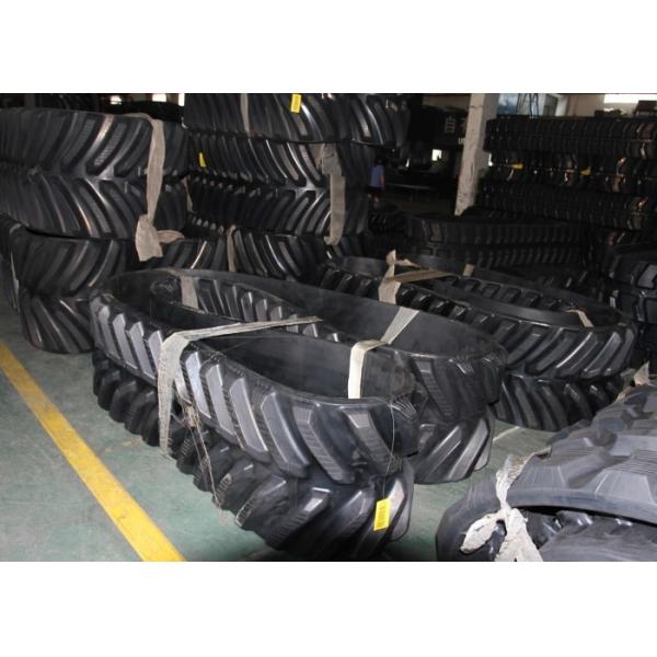 Quality 177.8mm Pitch Tractor 25" Agricultural Rubber Tracks for sale