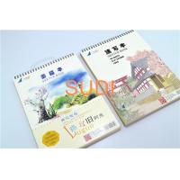 China Diary Printing Cardboard Cover 140gsm Loose Leaf Spiral Notebook factory