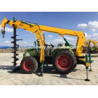 China Hot sale hydraulic ground hole drill earth auger for Hole digging factory